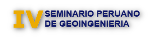 III Seminario Peruano de Geoingenieria